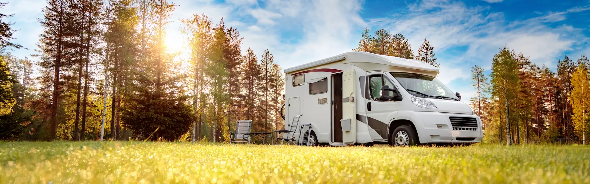 Aire d'accueil des camping-cars