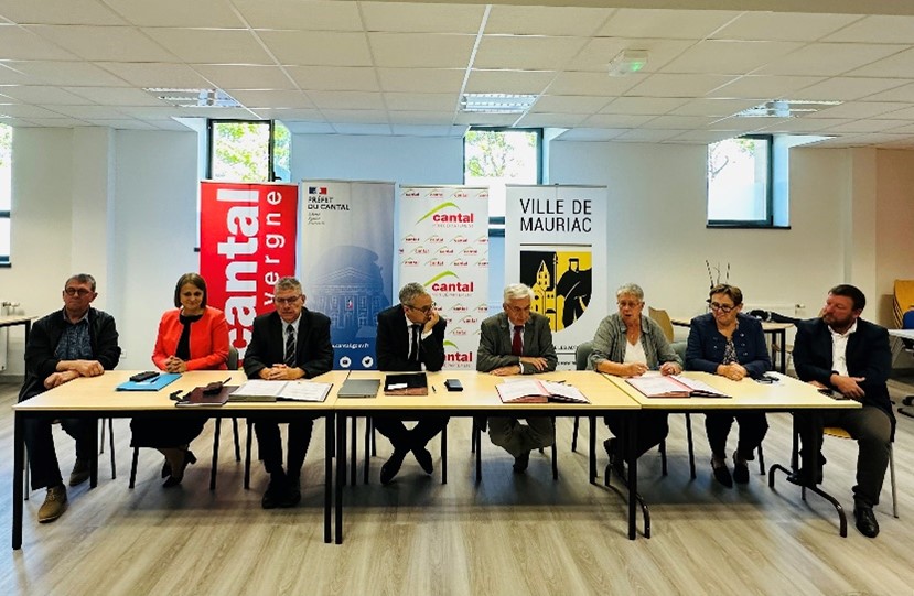 signature de la revitalisation du territoire