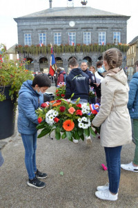 port de gerbe ceremonie officielle de mauriac