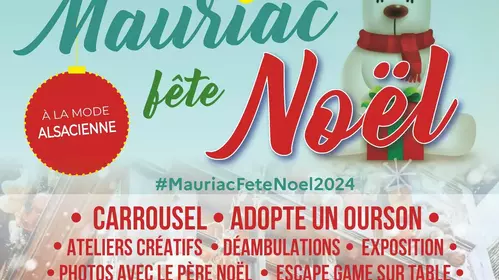 Mauriac fête Noël, à la mode alsacienne